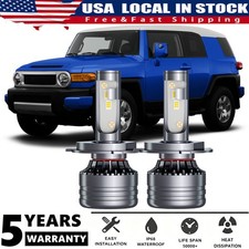 For Toyota Fj Cruiser 2007-2014 Led Headlight Bulb High Low Beam H4 6500k White