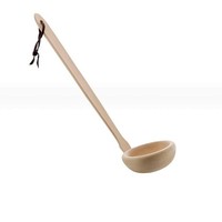 SchöPfkelle Holz Gewinkelt 30 Cm Eliga KüChenutensil KochlöFfel Holz