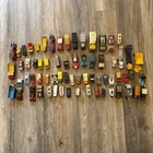 Vintage Matchbox Job Lot Of Cars/Trucks/Lorrys Etc Over 60 Pieces Ref P14