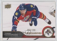 2014-15 Upper Deck UD Exclusives 3/100 Tomas Fleischmann #82 k5i