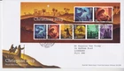 GB ROYAL MAIL FDC COVER 2019 CHRISTMAS STAMP SHEET TALLENTS PMK