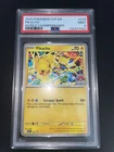 2025 POKEMON SVP EN-SV BLACK STAR PROMO WORLD CHAMPIONSHIPS #225 PIKACHU PSA 9