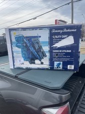 Tommy Bahama 2592388 Folding All Terrain Utility Beach Cart New Wonder Wheeler