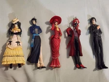 Black Butler (Kuroshitsuji) Trading Arts Figures Set Of 5