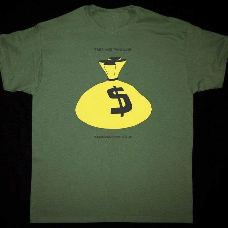 Teenage Fanclub ビンテージTシャツ グリーン XL Spray Logo T-shirt