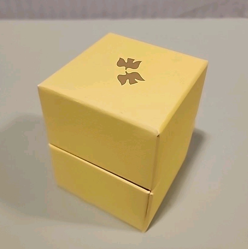 Vtg Crystal L'Air Du Temp Nina Ricci Signed Lalique Bottle  w/2 Doves In OrigBox