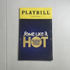 Some Like it Hot Musical May 2025 Forrest Theatre Philadelphia PA Playbill