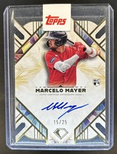 2025 Topps Diamond Icons Marcelo Mayer Auto RC Rookie #/25 Red Sox