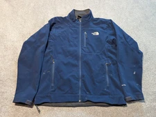 The North Face Jacket Mens Large Blue TNF Apex Bionic Softshell Fleece Lined 