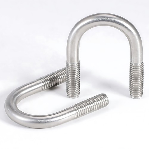 U Bolts Round Bend U-Bolt Screws U Clamp A2 Stainless Steel M6/M8/M10/M12 - Bild 2 von 5