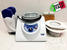 COMBINATO SCALDACERA PROFESSIONALE BASIC 400 ML + 2 MANIPOLI BIANCHI da 100 ML