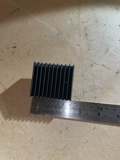 60mm x 50mm x14.3 mm aluminium heatsink anodized bottom polished
