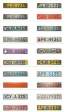 Euro License Plate Tablilla Euro Larga Pr