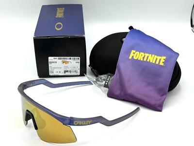 NEW OAKLEY HYDRA FORTNITE SUNGLASSES MATTE CYAN BLUE CLEAR