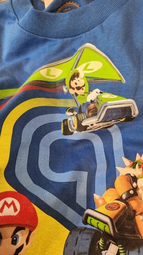 2012 Nintendo MARIO KART 7 T Shirt NEW WITH TAGS SIZE 18 - Picture 2 of 18