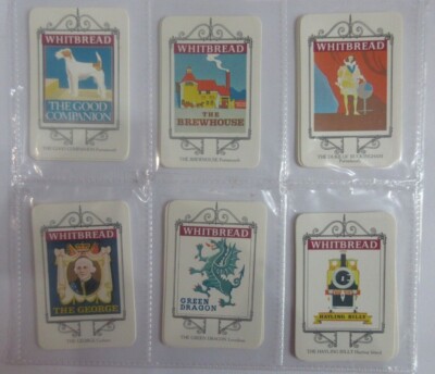 1973 Whitbread Inn Schilder Einzelpersonen aus der Portsmouth Serie von 25 Karten