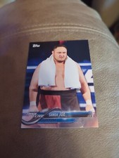 2018 Topps Wwe Then Now Forever #170 Samoa Joe wrestling card