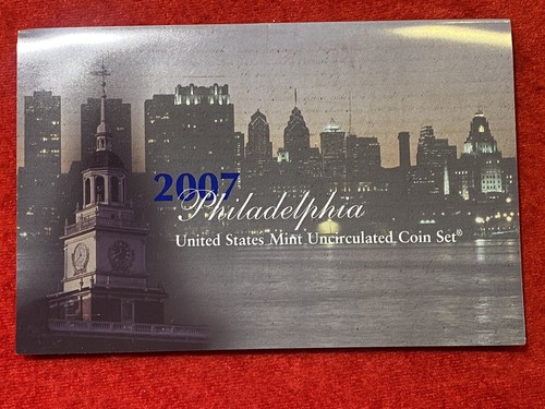 2007-P&D United States Mint Set - Philadelphia and Denver - 28 Coins - Picture 2 of 7