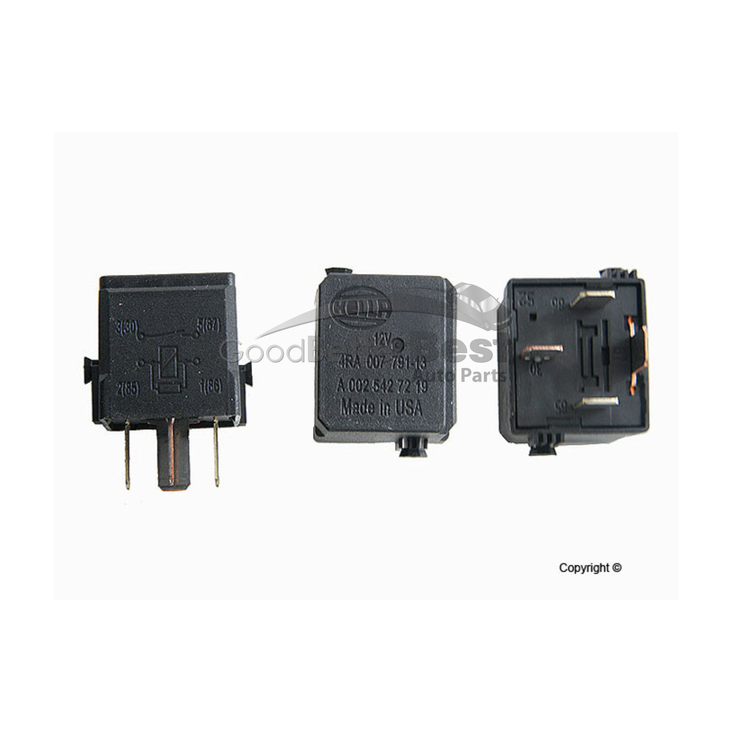One Genuine Fuel Pump Relay 0009828023 0025427219 for MERCEDES MB 