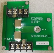 0100-20268, Applied Materials, AMAT, FEED THROUGH BD, BIASABLE ELECTRODES, 300MM