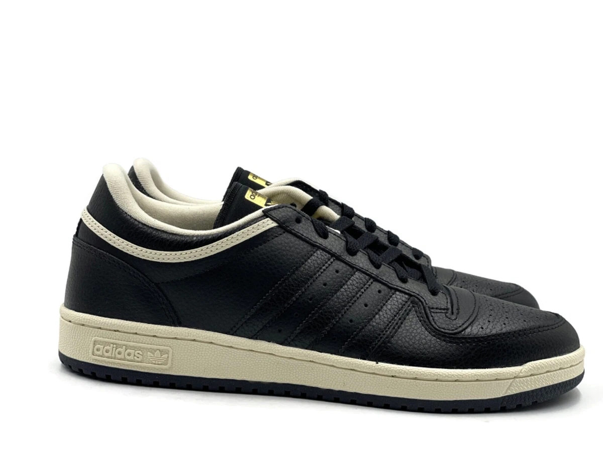 Adidas Ten RB Low Mens Retro Shoe Black Gold Leather Trainer Sneaker | eBay