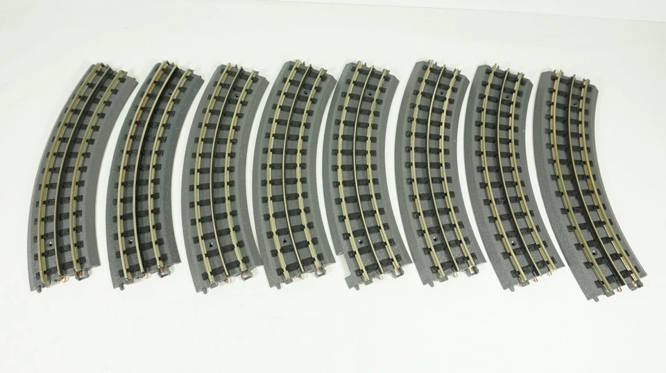 MTH RealTrax O Gauge 10 Inch Straight Lot of 16x & O31 Curve Track 8x NEW W21 - Image 3 of 4