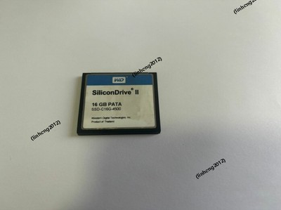 1PCS WD CF SiliconDrive II CF 16GB CompactFlash PATA CF CARD SSD-C16G-4500