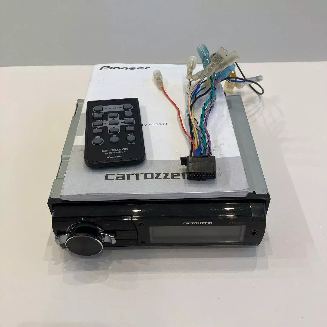 Used Pioneer Carrozzeria DEH-970 Car Stereo 1DIN CD Bluetooth W
