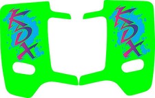 KDX 200 Radiator Shroud Graphics Kdx200 1989-...