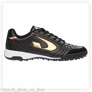 SCARPA CALCETTO GEMS DISCOVERY NERO/BIANCO/ORO 2015 FUTSAL SCEGLI NUMERO | eBay