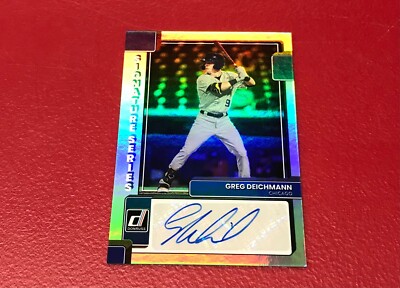 2022 Donruss Signature Series #SS-GD Greg Deichmann Autograph Chicago