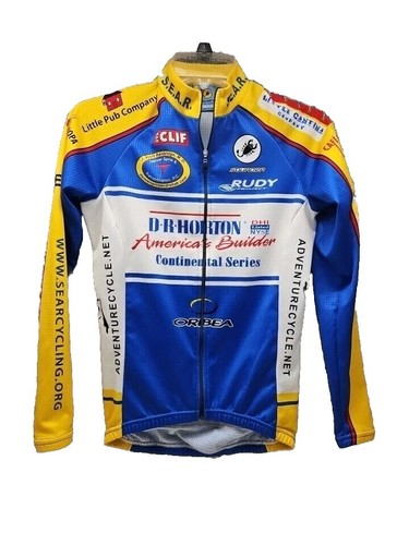 SIze SMALL Squadra Womens Cycling Jersey Zip Up Pro Series Ocean