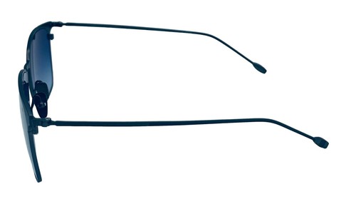 Gafas de sol cuadradas de metal marino John Varvatos para hombre V524. 57mm - Imagen 3 de 10