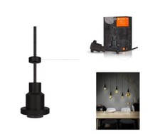 Ledvance Pendulum  Vintage Edition 1906  E27 1 flammig schwarz 40580752207996