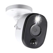 Swann Wired PIR Bullet Security Camera, 1080P Full HD Surveillance Cam with I...