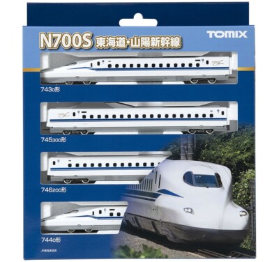 TOMIX Spur N JR N700 N700S Tokaido Sanyo Shinkansen Basic Set 98424 Modelleis...