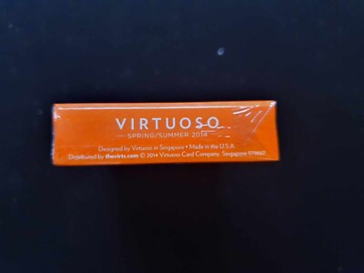 Virtuoso Spring/Summer SS14 Playing Cards - Rare Sealed