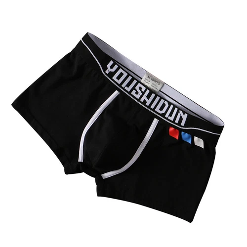 1,3 Pack Men's Cotton Underwear Boxer Shorts Bulge Pouch Printed Underpants - Picture 7 of 29
