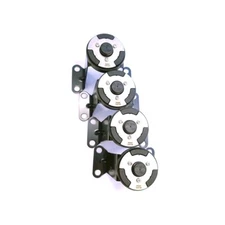 Set of 4 FlowBelow Wheel Cover Latches - WCL-100-FXD-598 replaces A22-73680-004