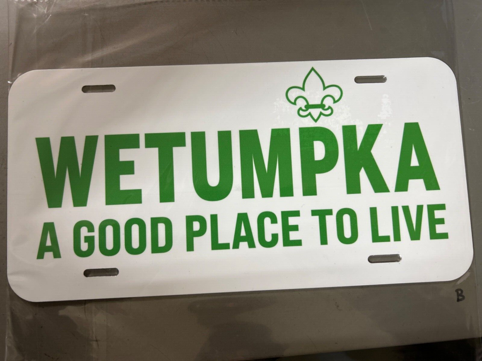 WETUMPKA ALABAMA BOOSTER LICENSE PLATE eBay