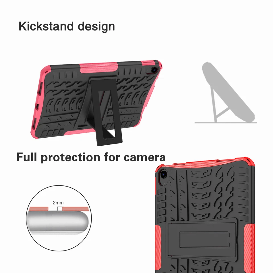 For iPad Pro 11inch 1 2 3 4th Tablet Detachable Shockproof Stand Case Cover - Image 4 of 4