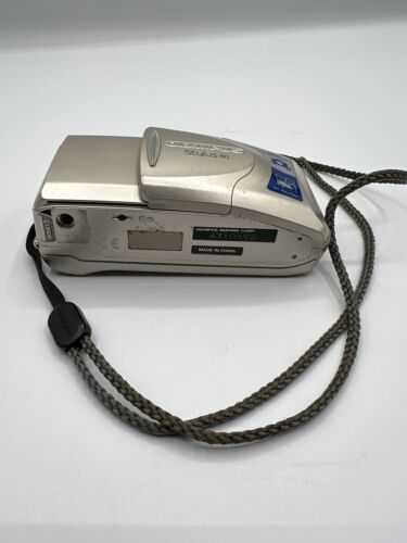 Olympus Stylus 80 Zoom 35mm Film Camera Vintage Point and Shoot All Weather - Picture 8 of 10