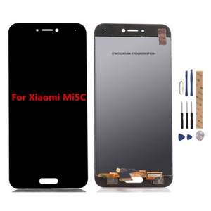 LCD Screen Mobile Phone for Xiaomi Mi 5c and Digitizer Full Assembly Color : White White