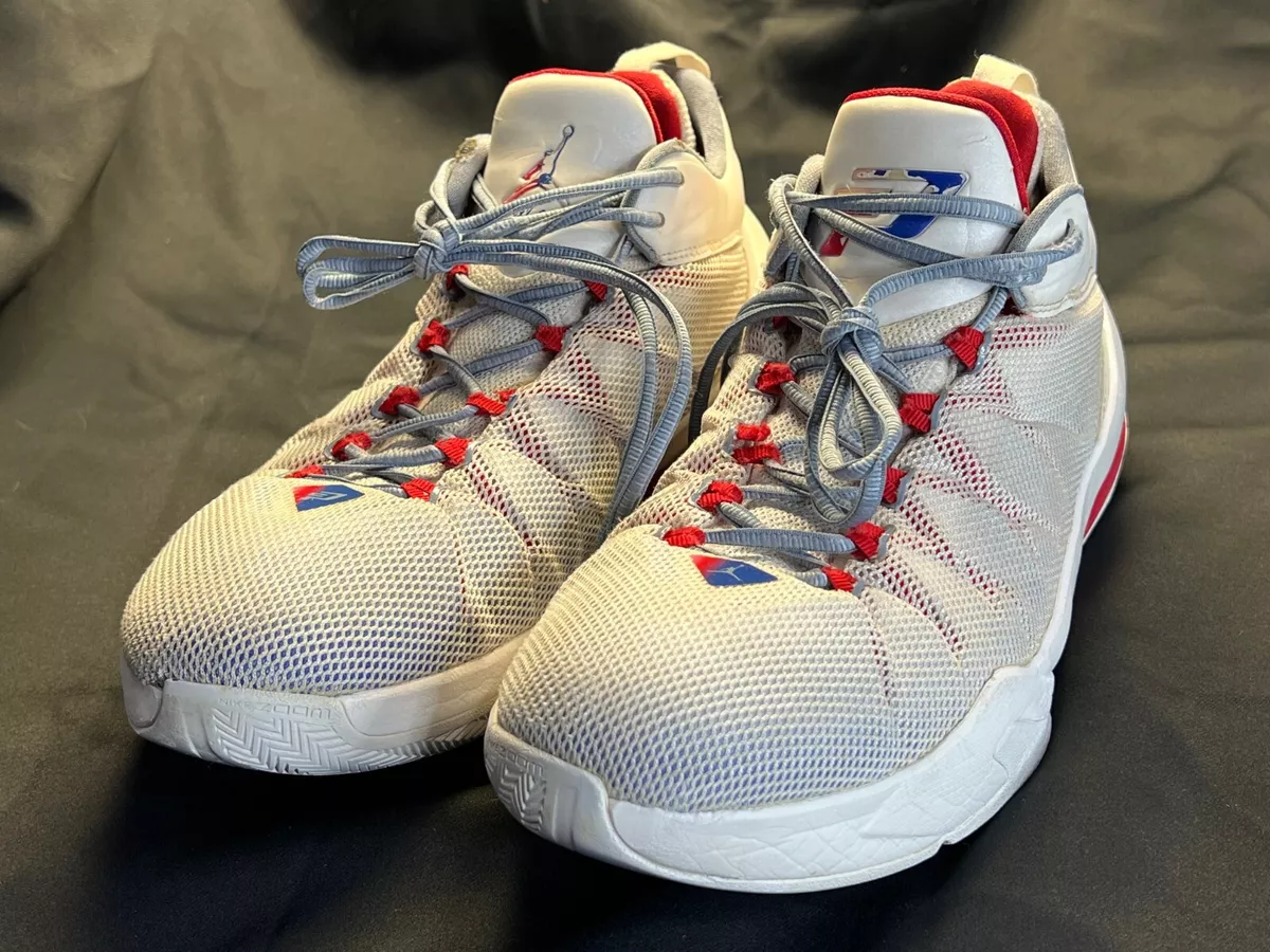 gerucht papier kans Nike AIR JORDAN CP3 VIII AE Chris Paul Wht Royal Red Blue 10.5 * CLEAN *-  look! | eBay