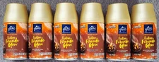 6 Pack Glade Automatic Spray Refill - Limited Edition - Festive Fireside Glow
