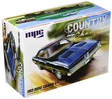 MPC "Country Charger" 1969 Dodge Charger R/T 1:25 Model Car Kit 878 BOX DAMAGE