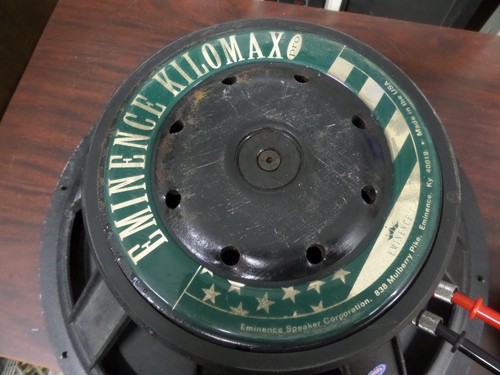 EMINENCE KILOMAX PRO 18" works ( 1ea ) - Picture 3 of 4