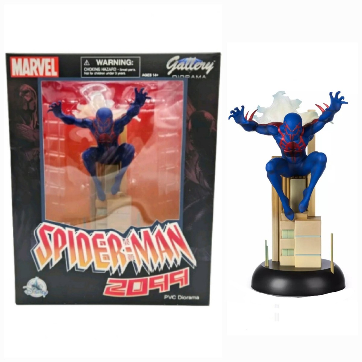 Marvel Disney Spider-Man 2099 Gallery Diorama By Diamond | eBay