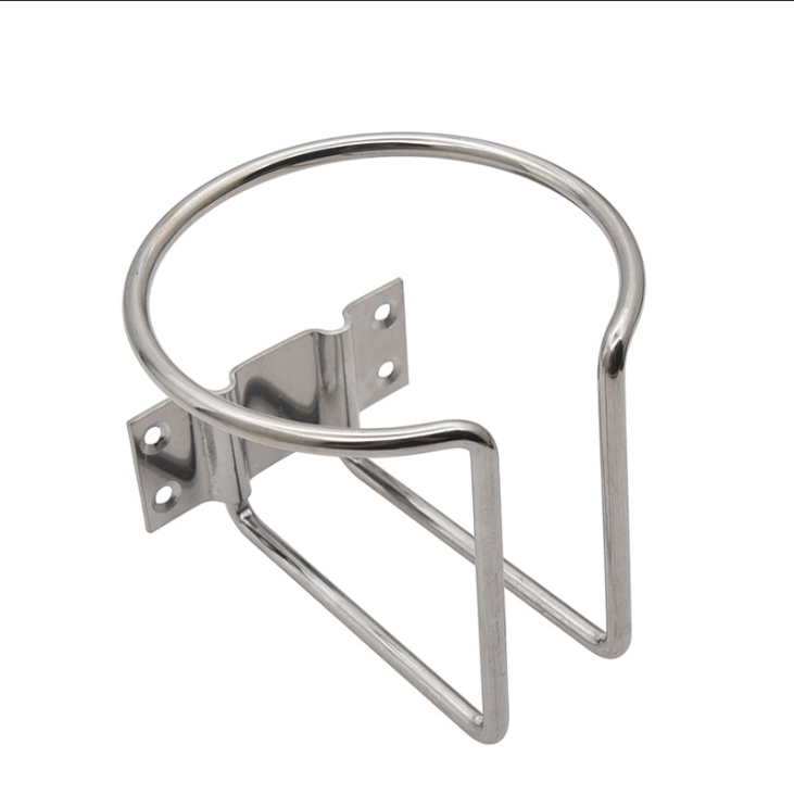 1Pcs Silvery Plastic Car Cup Holder Water Cup Drink Bottle Can Holder