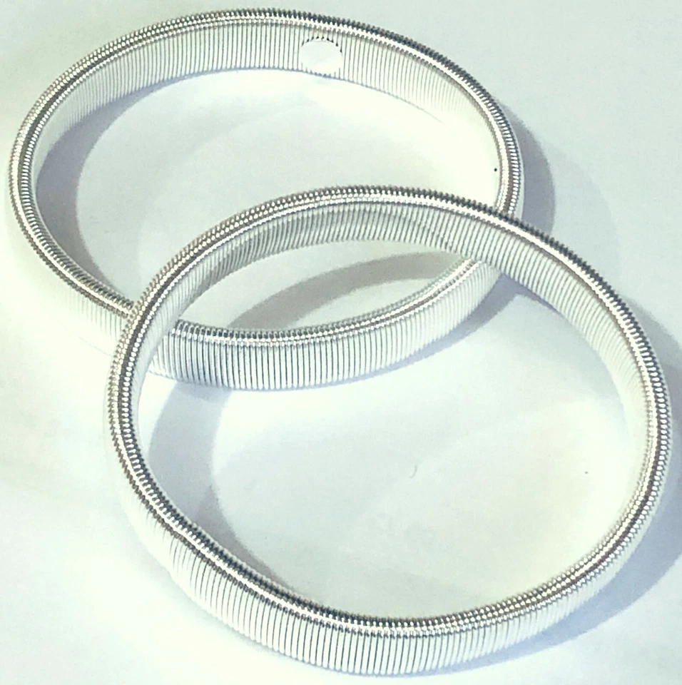 Shirt Sleeve Holders Pk of 2  Elasticated Metal Strechy Garter Armbands Band - Image 4 of 4